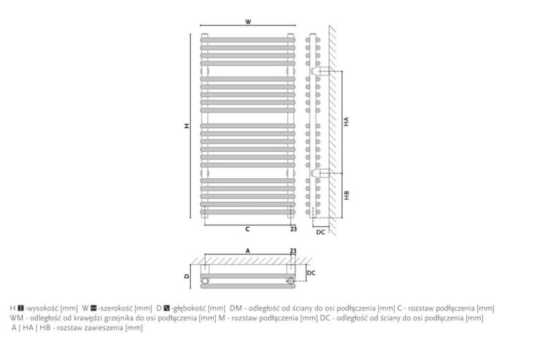 Radiator design GORGIEL MARS AR2 140/50