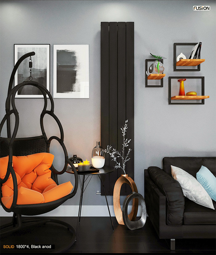 Radiator aluminiu Radiatori2000 Kalis 2000 Anthracite (3 elem.)